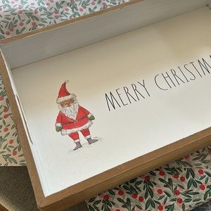 RAE DUNN MERRY CHRISTMAS Serving Tray - NEW